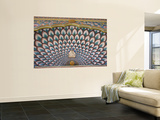 Wall Decoration Above One of Inner Doors of Amber Palace Posters by Izzet Keribar