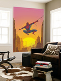 Spectacular Spider-Man 27 Cover: Spider-Man Swinging Posters by Mark Buckingham