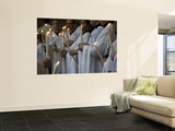 Procession around Cloister of Museo Del Patriarca on Thursday the Week after Corpus Christi Posters by Krzysztof Dydynski