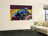 Captain America: Reborn 4 Cover: Captain America Prints by Bryan Hitch
