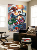 Avengers 84 Group: Captain America, She-Hulk, Lionheart, Iron Man, Hawkeye and Avengers Posters by Scott Kolins