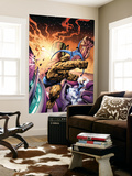 Fantastic Four 572 Cover: Thing, Invisible Woman, Mr. Fantastic and Human Torch Art by Alan Davis