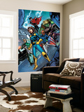 Nomad: Girl Without a World #4 Group: Nomad, Patriot, Hawkeye, Wiccan, Hulkling and Speed Plakat av David Baldeon Nomad: Girl Without a World #4 Group: Nomad, Patriot, Hawkeye, Wiccan, Hulkling and Speed Plakat av David Baldeon