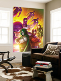 Doctor Doom and The Masters of Evil 4 Cover: Dr. Doom, Magneto and Sentinel Prints by Roger Cruz