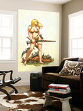Shanna, The She-Devil 4 Cover: Shanna The She-Devil Prints by Frank Cho