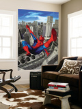 Spider-Man Swinging In the City Print