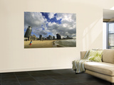 Kitesurfing from Beach Prints by Hanan Isachar
