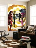 Exiles 3 Cover: Scarlet Witch, Polaris and Blink Print by Dave Bullock