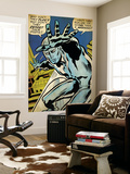 Marvel Comics Retro: Silver Surfer Comic Panel (aged) Prints
