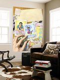 Spellbinders 5 Cover: Vesco and Kim Affiches par Mike Perkins