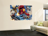 The Mighty Avengers 8 Group: Iron Man, Ms. Marvel, Sentry and Wonder Man Affiches par Mark Bagley