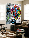 Giant-Size Avengers 1 Group: Thor, Captain America, Hawkeye, Black Panther and Vision Prints by John Buscema