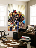 The Order 1 Cover: Anthem, Calamity, Supernaut, Veda, Mulholland and Aralune Print by Barry Kitson