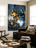 Marvel Knights 4 18 Cover: Ramades, Mr. Fantastic, Invisible Woman, Human Torch and Thing Fighting Prints by Jim Muniz