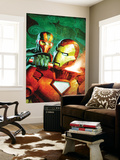New Warriors 18 Cover: Iron Man and Night Thrasher Prints