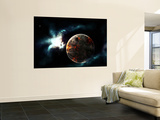 A Planet Harvested Off it's Resources and Left for Dead on it's Own Posters by  Stocktrek Images
