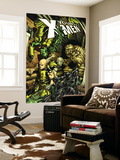 Young X-Men 8 Cover: Rockslide, Anole, Dust, Graymalkin and Ink Prints by Michael Ryan