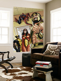 Assault on New Olympus Prologue #1 Group: Hercules, Spider Woman, Spider-Man and Wolverine Poster av Rodney Buchemi