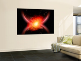 Artist's Concept Illustrating the Point When Two Planets Touch Prints by  Stocktrek Images