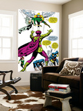 X-Men 50 Group: Mesmero, Angel, Cyclops, Iceman, Beast, X-Men and Marvel Girl Print by Jim Steranko