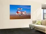 Two Pitts Model 12 Aircraft in Flight Prints by  Stocktrek Images