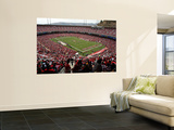 Falcons 49ers Football: San Francisco, CA - Candlestick Park Print by George Nikitin