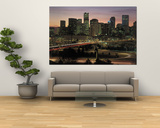 Skyline at Sunrise, Denver, CO Print by Tom Dietrich