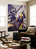Cable 19 Cover: Cable and Bishop Affiches par Dave Wilkins
