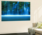 Mossbrae Falls, Sacramento River, Shasta Cascade, Dunsmuir, California, USA Posters