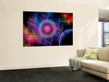 Colorful Emissions are Released from a Distant Star Prints by  Stocktrek Images