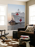 The Hospital Ship Usns Comfort Departs for Deployment Prints by  Stocktrek Images