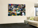 Green Bay Packers and New York Giants: Aaron Rodgers Prints by Jeffrey Phelps