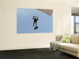 A Member of the Pathfinder Platoon Prepares to Land from a Parachute Jump Prints by  Stocktrek Images
