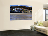 Town at the Waterfront, Runswick Bay, North Yorkshire, England, United Kingdom Prints