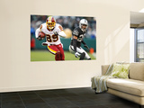 Redskins Raiders Football: Oakland, CA - Santana Moss Prints by Marcio Jose Sanchez