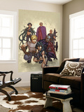 Excalibur 5 Cover: Professor X, Callisto and Magneto Fighting Posters by Andy Park