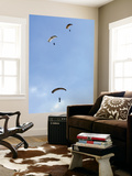 Paratroopers from the Pathfinder Platoon Descend Through the Sky Prints by  Stocktrek Images