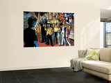 Handbook: X-Men 2005 Group: Nightcrawler, Wolverine, Beast, Emma Frost, Colossus and Storm Posters by Darick Robertson