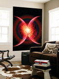 Artist's Concept Illustrating the Point When Two Planets Touch Affiches par  Stocktrek Images