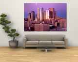 Dawn, Skyline, Los Angeles, California, USA Poster