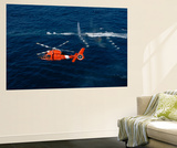 A Helicopter Crew Trains Off the Coast of Jacksonville, Florida Art by  Stocktrek Images
