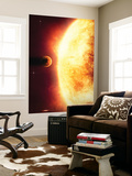 A Growing Sun About to Burn a Nearby Planet Posters by  Stocktrek Images