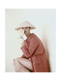 Vogue - March 1956 Premium Photographic Print by Karen Radkai