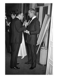 WWD - October 1972 - Party to celebrate 10 Years of Johnny Carson on The Tonight Show Photographic Print by Frank Diernhammer