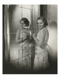 Vanity Fair - November 1931 - Tallulah Bankhead in Reflection Premium Photographic Print by Cecil Beaton