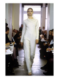WWD - February 1999 - Helmut Lang RTW Fall 1999 Show Photographic Print by John Aquino