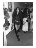 WWD - November 1973 - Yoko Ono Premium Photographic Print by Peter Simins