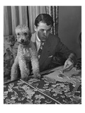 Vogue - August 1941 - Alfred Gwynne Vanderbilt II Photographic Print by Swope John