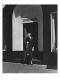 Vogue - August 1934 - Elegant Woman at The Elizabeth Arden Salon Photographic Print by Lusha Nelson