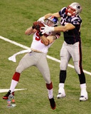 Chase Blackburn Interception Super Bowl XLVI Photo